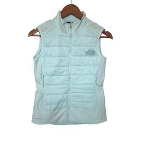 The North Face Shelter Cove Vest Skylight Blue XS Zip Front